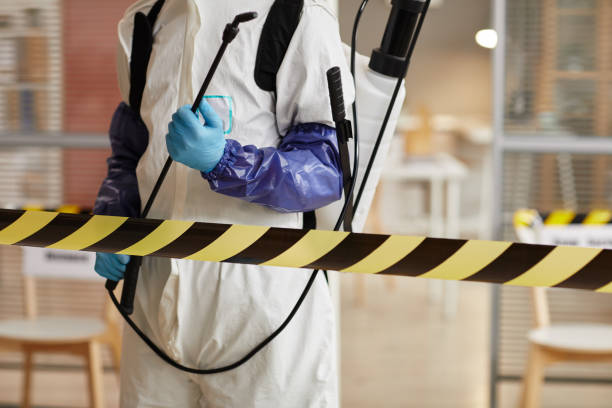 Professional Biohazard Cleanup technician working in Jamestown, CO